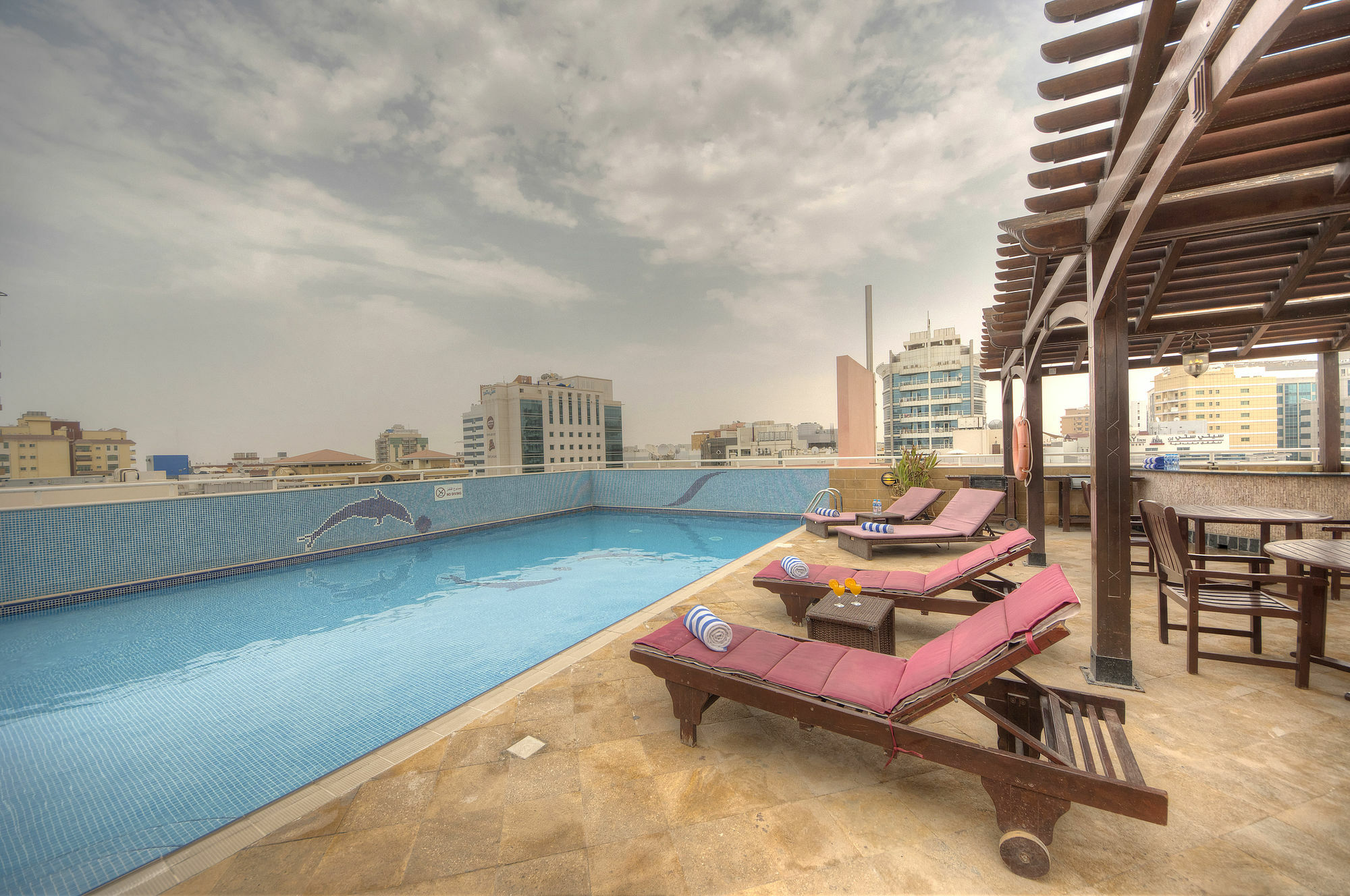 La Villa Najd Hotel Apartments Dubai Eksteriør billede